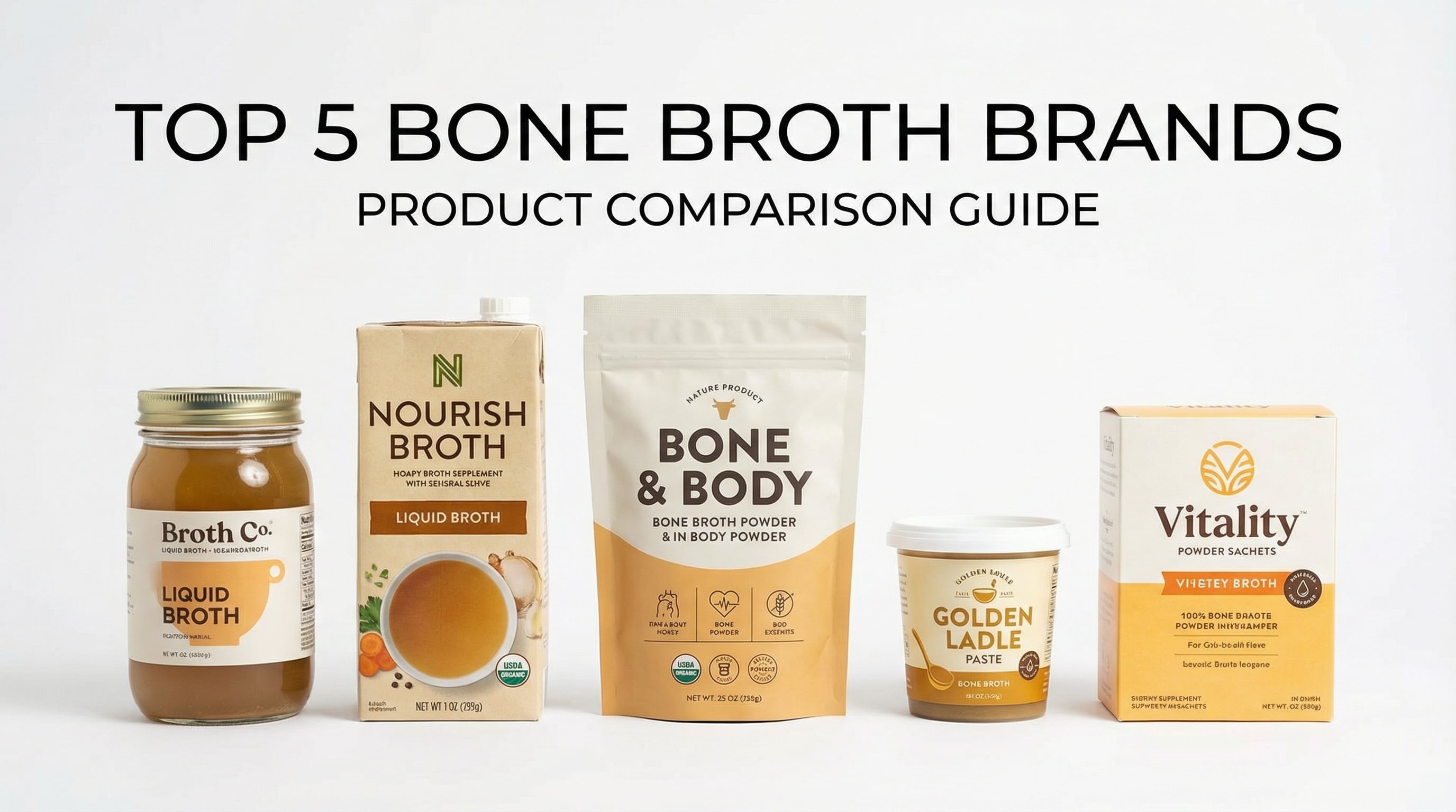Top 5 Bone Broth Merken Nederland vergelijking